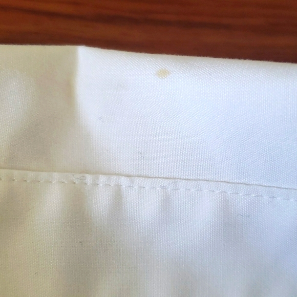 Talbots Blouse Shirt White Long Sleeve Pullover Stretch Women's Size 8 - Picture 12 of 12